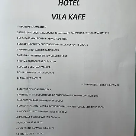 Kafe Hotell Lukovë
